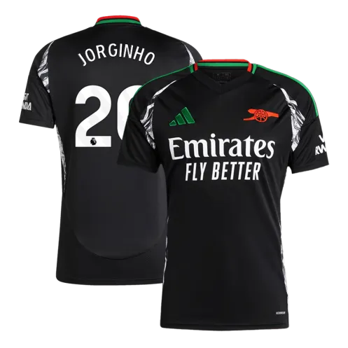 JORGINHO #20 Arsenal Away Soccer Jersey 2024/25