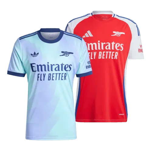 Arsenal Home Jersey 24/25 & Arsenal Third Away Jersey 24/25