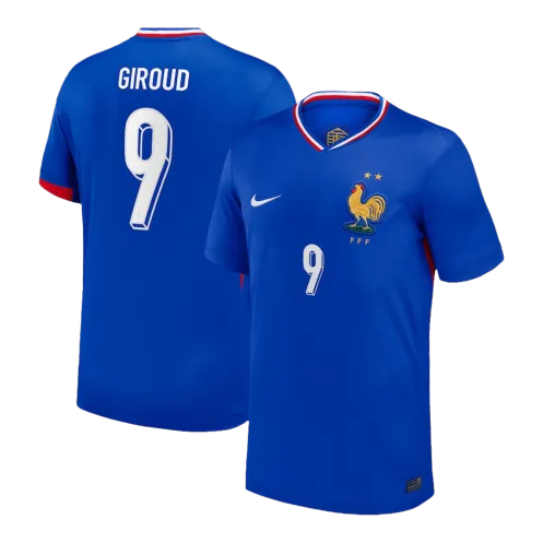 GIROUD #9 France Home Soccer Jersey EURO 2024