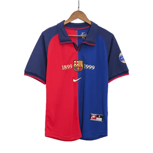 Vintage Soccer Jersey Barcelona Home 1999/00