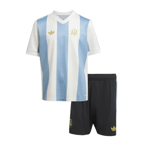 Argentina Kids Soccer Jerseys Kit 2024 - 50th Anniversary