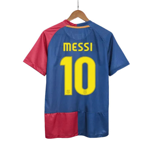 Vintage Soccer Jersey MESSI #10 Barcelona Home 2008/09 - UCL