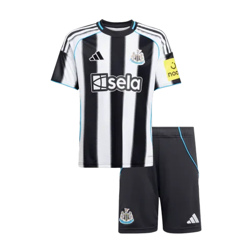 Newcastle United Home Kids Soccer Jerseys Kit 2025/26