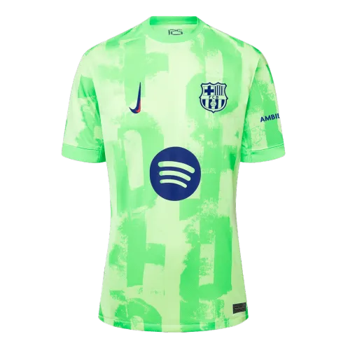 Barcelona Third Away Soccer Jersey 2024/25 - (Spotify Logo Without Text)