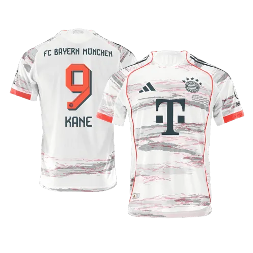 KANE #9 Bayern Munich Away Authentic Soccer Jersey 2025/26