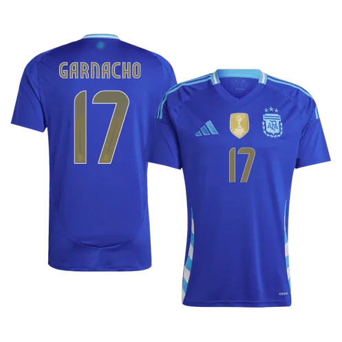 GARNACHO #17 Argentina Away Soccer Jersey 2024