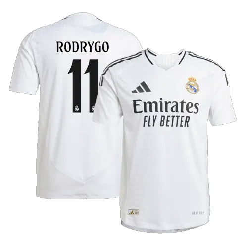 RODRYGO #11 Real Madrid Home Authentic Soccer Jersey 2024/25