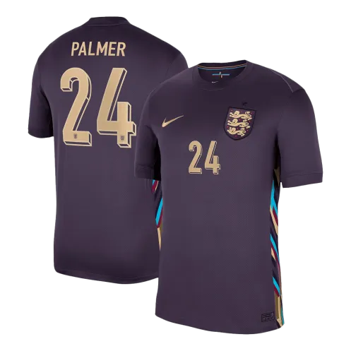 PALMER #24 England Away Soccer Jersey EURO 2024
