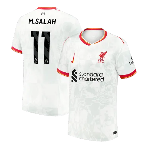 M.SALAH #11 Liverpool Third Away Soccer Jersey 2024/25